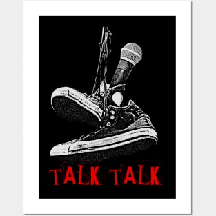 talk sneakers Posters and Art